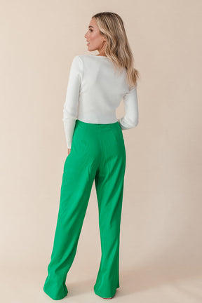 Annabelle Cut Out Cropped Sweater, alternate, color, white
