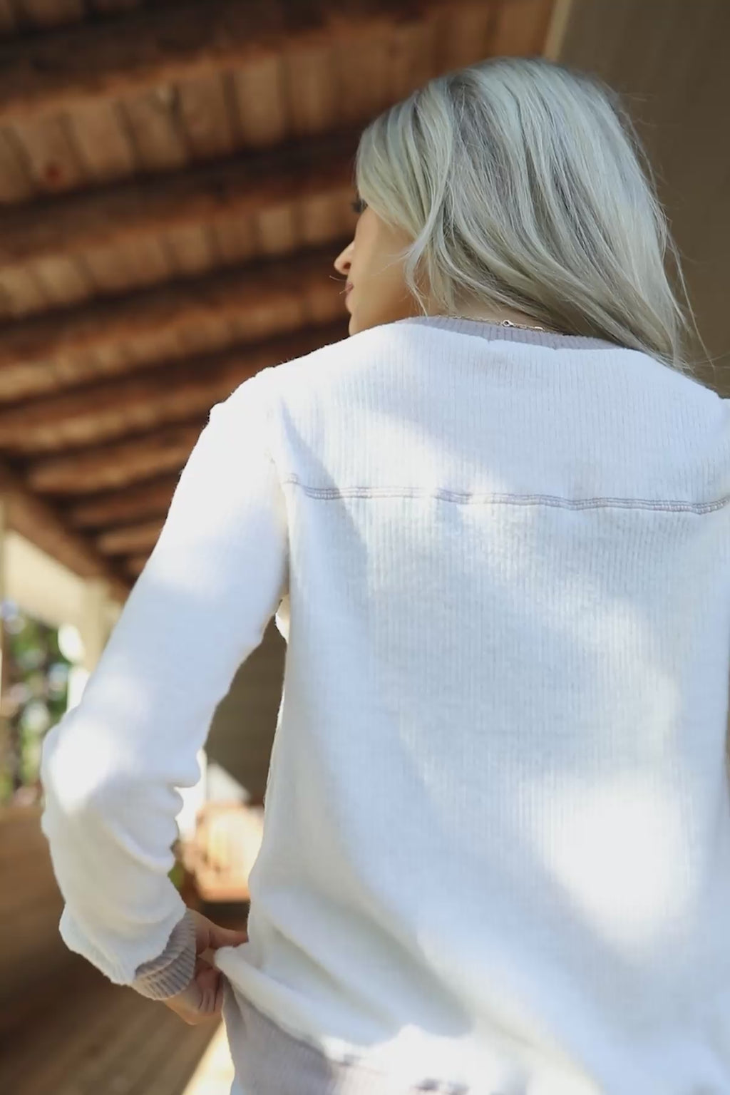 Carlee Ribbed Soft Long Sleeve, product video thumbnail