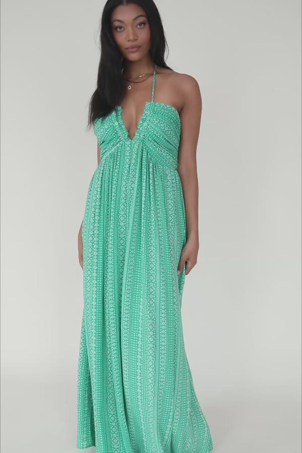 Kasia Patterned Maxi, product video thumbnail